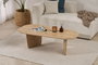 Nordure Mesa de Café Ovalis Roble